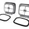 AMD Park Lamp Lenses and Gaskets, Clear, Pair, 72 Dart Demon X135-2072-P