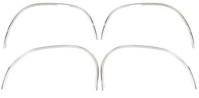 AMD Wheel Opening Molding Set, 4pcs, 68-70 Dodge Coronet and Super Bee F-CRWM