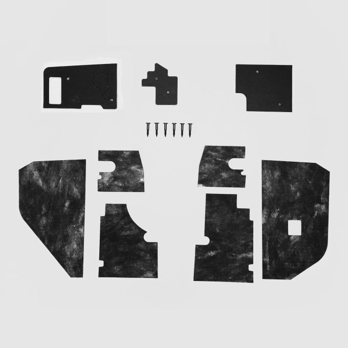 Detroit Muscle Technologies Mopar B Body 71-74 AC Firewall Insulation with Pins & Kickpanel Kickpanel Insulation BXX7174FI12