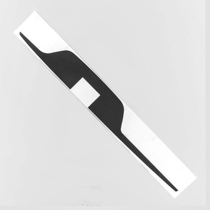 Detroit Muscle Technologies Mopar Console Overlay B E Body 70-74 AUTO - CARBON ELB7074OL10-CARBON