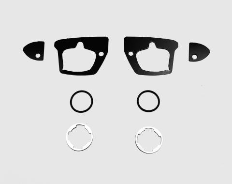 Detroit Muscle Technologies Mopar C Body 69-73 Door Handle & Lock Gaskets CXX6973DH02