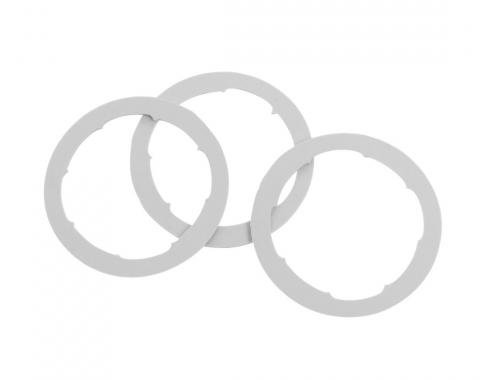 SoffSeal Door & Trunk Lock Gaskets for 1966-70 Mopar A-Body, 70-74 Mopar E-Body 2Dr, Set SS-CH1019