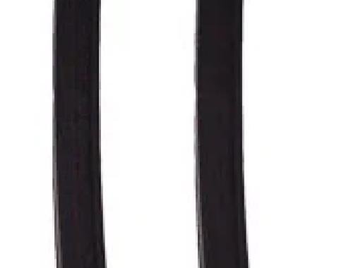 AMD Quarter Window Seals, Pair, 67-72 Dart 67-69 Barracuda 68-70 B-Body Vert J-CH1023