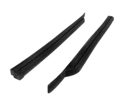 Metro Moulded Parts 1970 Plymouth / Dodge Flocked Rear Roll-Up Quarter Window Seals. Pair VS 7-K