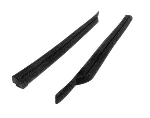 Metro Moulded Parts 1970 Plymouth / Dodge Flocked Rear Roll-Up Quarter Window Seals. Pair VS 7-K