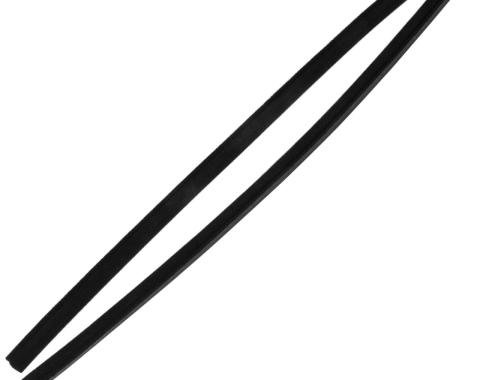 Metro Moulded Parts 1962-1972 Plymouth / Dodge Rear Roll-Up Window Seals. Two Pieces, 20" Long VS 7-A/FL
