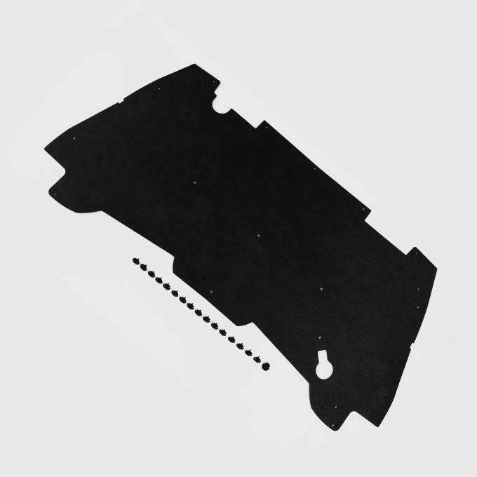 Detroit Muscle Technologies Mopar Dodge Truck Ram 94-01 1500 Hood Insulation Pad with ROUND Clips TRK9402HP01-ROUND CLIPS