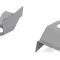 AMD Rear Torque Boxes, LH/RH Pair, 66-70 Dodge Plymouth B-Body X439-1466-2S