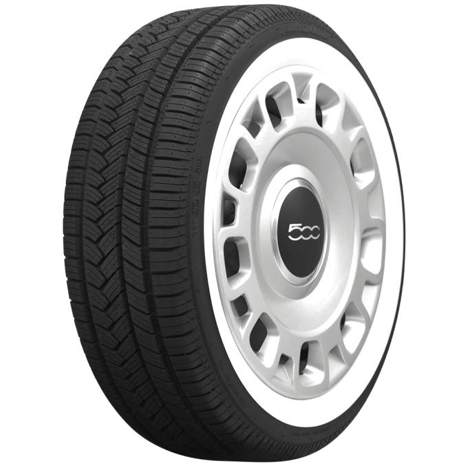 American Classic Radial Tire 1.625 Inch Whitewall 185/55R15 530286