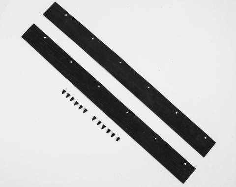 Detroit Muscle Technologies Mopar B Body 65 Coronet Rear Bumper Rubber Filler Strips Gap Hider BCO6565BF01