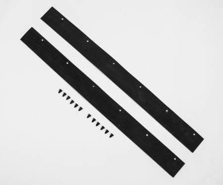 Detroit Muscle Technologies Mopar B Body 65 Coronet Rear Bumper Rubber Filler Strips Gap Hider BCO6565BF01