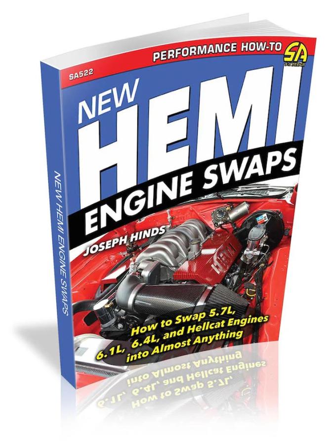 Cartech Auto Books New Hemi Engine Swaps: How to Swap 5.7, 6.1, 6.4 & Hellcat Engines into Almost Anything SA522