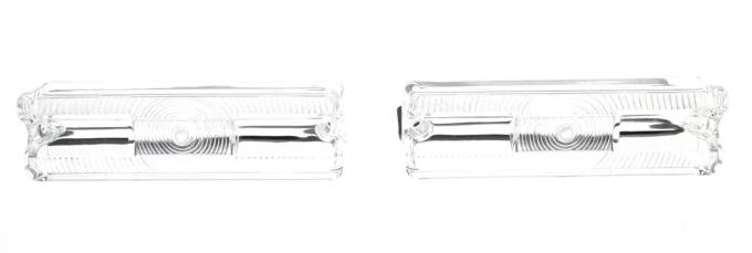AMD Park Lamp Lenses and Gaskets, Clear, LH/RH Pair, 69 Dart X135-2069-P