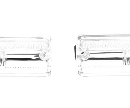 AMD Park Lamp Lenses and Gaskets, Clear, LH/RH Pair, 69 Dart X135-2069-P