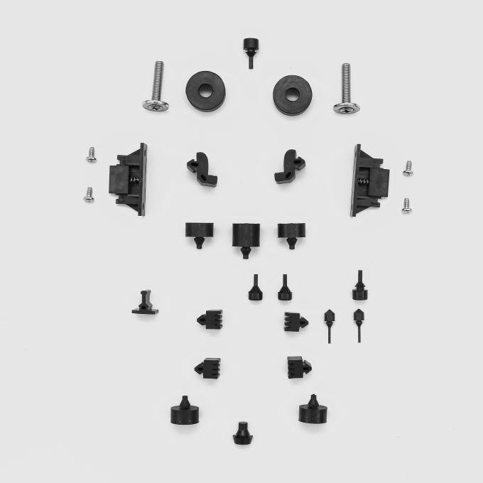 Detroit Muscle Technologies Mopar E Body 71 Challenger Body Bumper Set with Hood Wedges BBK11W ECH7171BB01-BBK11W