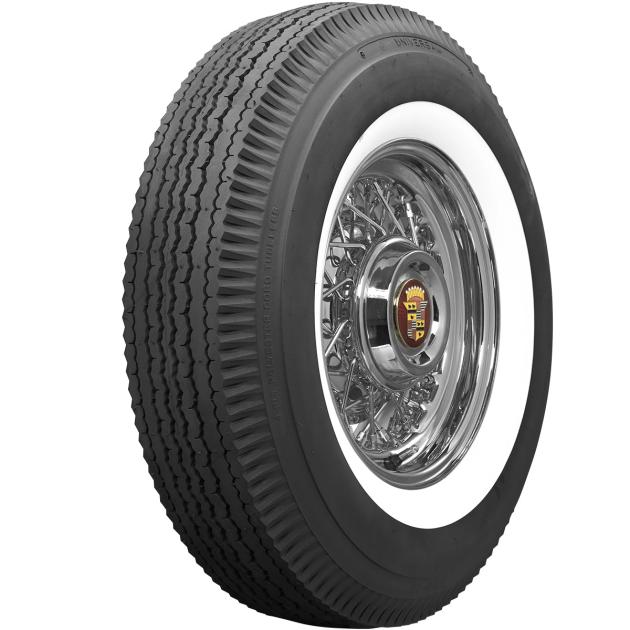 Universal 2.25 Inch Wide Whitewall Tire 820-15 61964 | Moparts