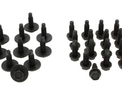 AMD Door Hinge Bolt kit, 70-74 Dodge Plymouth E-Body X521-1570-S