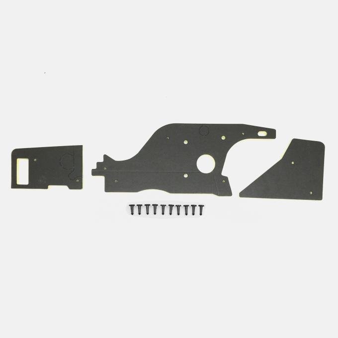 Detroit Muscle Technologies Mopar B Body 73 74 NON AC Firewall Insulation with Pins BXX7374FI01
