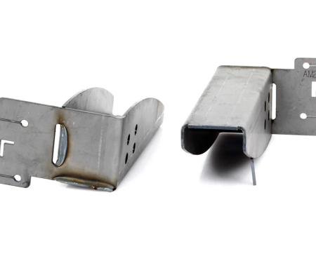 AMD Front Spring Relocation Buckets, LH/RH Pair, 70-74 Dodge Plymouth E-Body X865-1570-2S