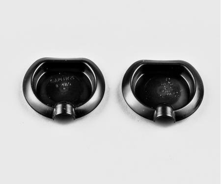 Detroit Muscle Technologies Mopar 62-76 A B C & E BLACK Quarter Panel Extension Drain Plugs - pair CHR2484575-2-BLACK