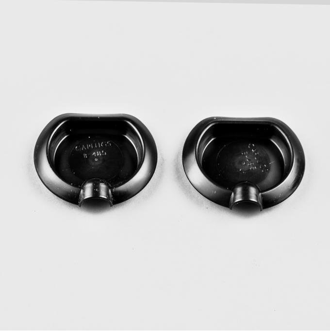Detroit Muscle Technologies Mopar 62-76 A B C & E BLACK Quarter Panel Extension Drain Plugs - pair CHR2484575-2-BLACK