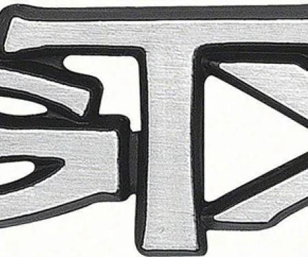 AMD Trunk Lid Emblem, "GTX" (Adhesive-Backed Style), 1972-74 GTX K-3680160
