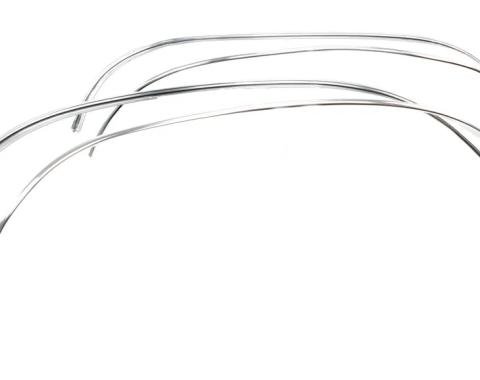 AMD Wheel Opening Molding Set (4pcs), 69 Plymouth GTX X230-1469-1S