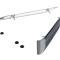 AMD Outer Sail Panel Moldings, Stainless, Pair, 66-67 Dodge Plymouth B-Body (except Charger) X635-1466-P