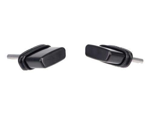 AMD Outside Door Handle Push Button Kit, Black, 66-67 Dodge Plymouth B-Body T-MP5213