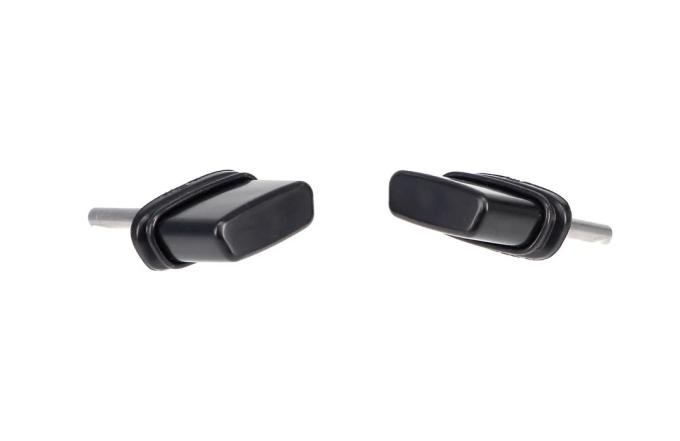 AMD Outside Door Handle Push Button Kit, Black, 66-67 Dodge Plymouth B-Body T-MP5213