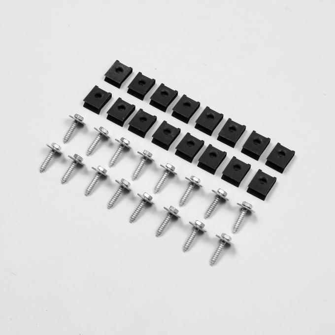 Detroit Muscle Technologies Mopar B Body 69-72 Air Grabber / Ramcharger Box to Air Cleaner Seal Clips & Screws BXX6972AG03