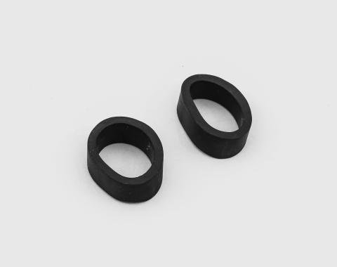 Detroit Muscle Technologies Mopar B Body 66-70 Door Glass Up Stop Rubber Bumpers 2pcs - LARGE CHR2528040-2