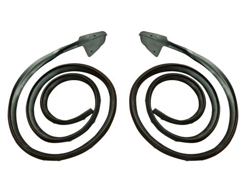Metro Moulded Parts 1967-1972 Plymouth / Dodge Molded Door Seals LM 23-C