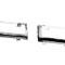 AMD Brake-Clutch Pedal Pad Bezel, Manual, Pair, 67-70 Dodge Plymouth A-Body; 66-70 Dodge Plymouth B-Body X476-1466-MTP