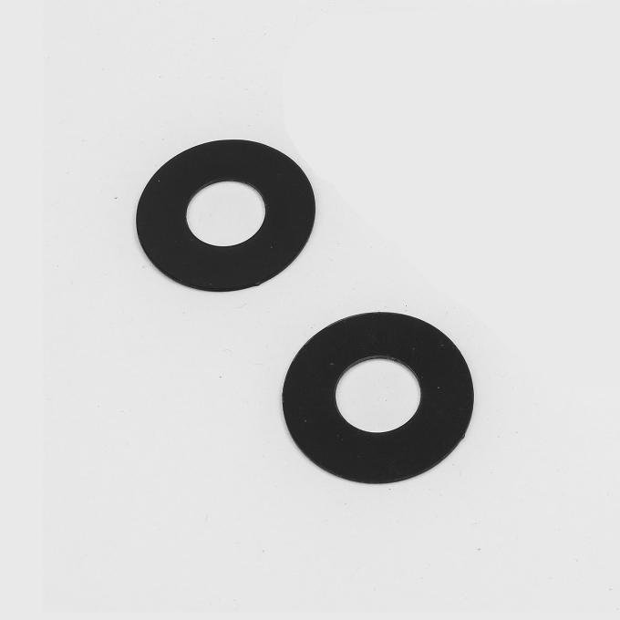 Detroit Muscle Technologies Mopar B Body 66-67 Charger Window Crank Handle FLAT Anti-Abrasion Escutcheon Spacers 2Pcs BCH6667CS01