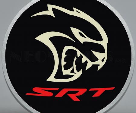 Neonetics Backlit and Specialty Led Signs, Dodge Hellcat Srt Led Lighted Sign