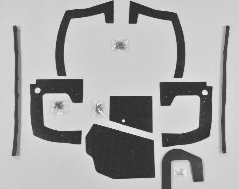 Detroit Muscle Technologies Mopar B Body 68 69 Charger MEGA Splash Shield Set -Auto BCH6869SS90