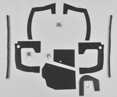 Detroit Muscle Technologies Mopar B Body 68 69 Charger MEGA Splash Shield Set -Auto BCH6869SS90