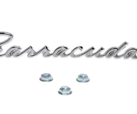 AMD Fender Emblem, "Barracuda", LH or RH, 68 Barracuda K-2898938