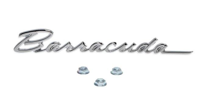 AMD Fender Emblem, "Barracuda", LH or RH, 68 Barracuda K-2898938