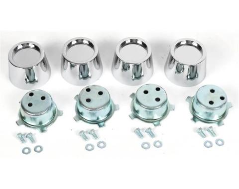 Golden Star 1967-1973 Chevy Camaro SS Wheel Center Cap, 4 Piece WL02-69S