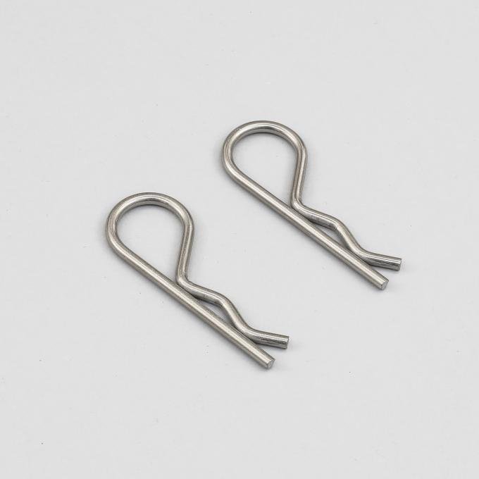 Detroit Muscle Technologies Mopar Hood Pin Clips Pair - FLAT GEN6876HP01-CLIPS