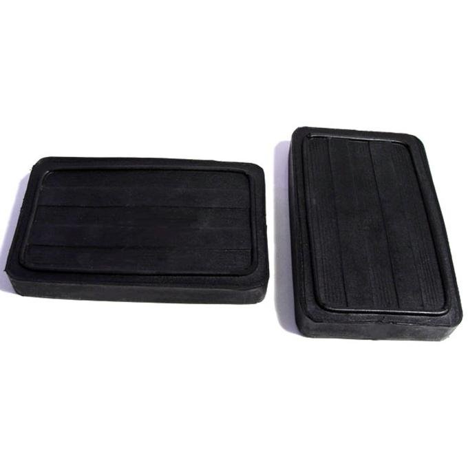 Metro Moulded Parts 1930-1939 Chrysler Clutch and Brake Pedal Pads, Black CB 28-A