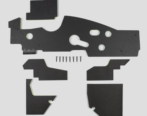 Detroit Muscle Technologies Mopar B Body 68-70 PREMIUM NON AC Firewall with Pins & Kickpanel Kickpanel Insulation BXX6870FI02-PREMIUM