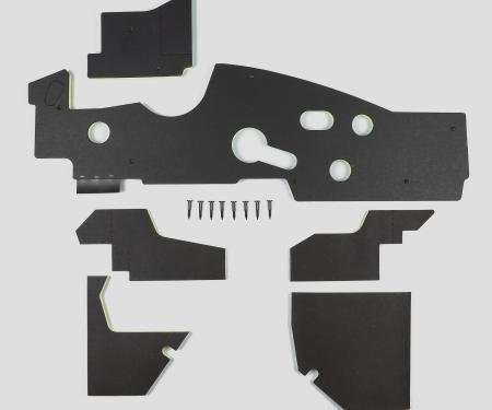 Detroit Muscle Technologies Mopar B Body 68-70 PREMIUM NON AC Firewall with Pins & Kickpanel Kickpanel Insulation BXX6870FI02-PREMIUM