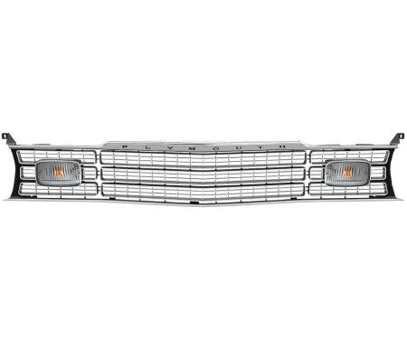 AMD Grille Assembly, 73-74 Valiant Scamp Duster X150-1073-S