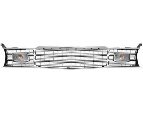 AMD Grille Assembly, 73-74 Valiant Scamp Duster X150-1073-S