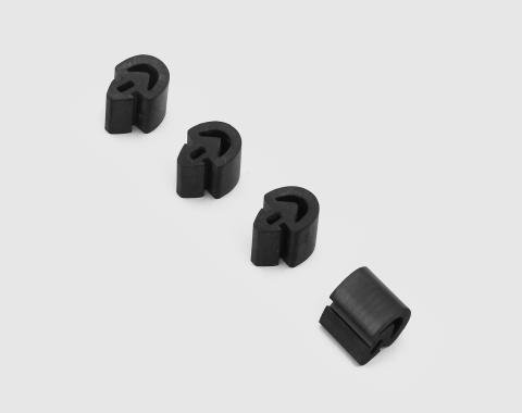 Detroit Muscle Technologies Mopar A B C E Body 62-70 Door Bumpers 4pc CHR2255231-4