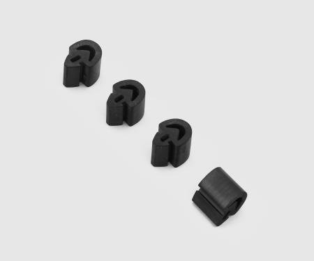 Detroit Muscle Technologies Mopar A B C E Body 62-70 Door Bumpers 4pc CHR2255231-4