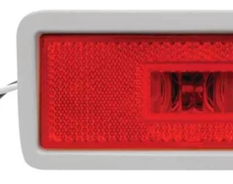 AMD Side Marker Lamp Assembly, Rear, LH, 70 GTX Road Runner K-MB1793